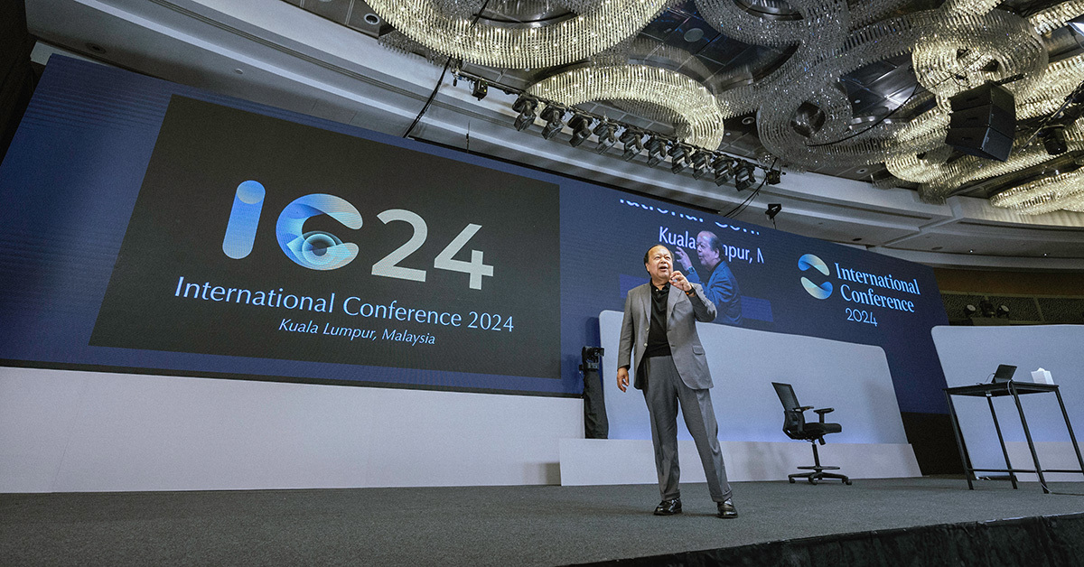 Prem Rawat in an international conference in Kuala Lumpur in 2024 prem-rawat-international-conference-kuala-lumpur-2024