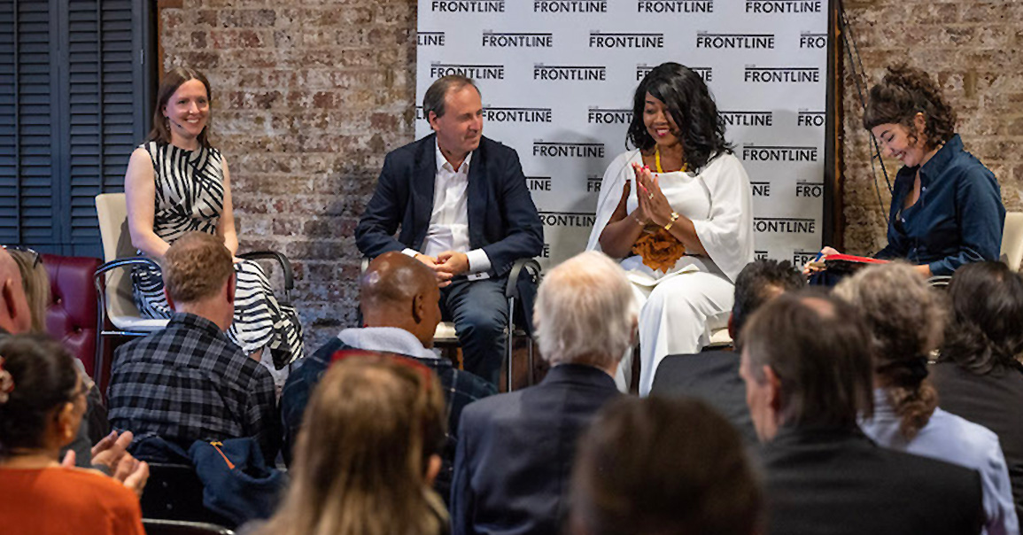 Screening of Power to Change at the Frontline Club in Paddington. Photo: Nitesh Mistry