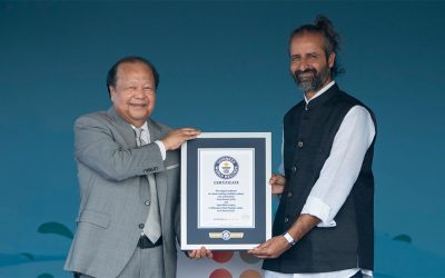 Prem Rawat Establishes His Third Guinness World Record with 133,234 People in Attendance at Historic Event in India
