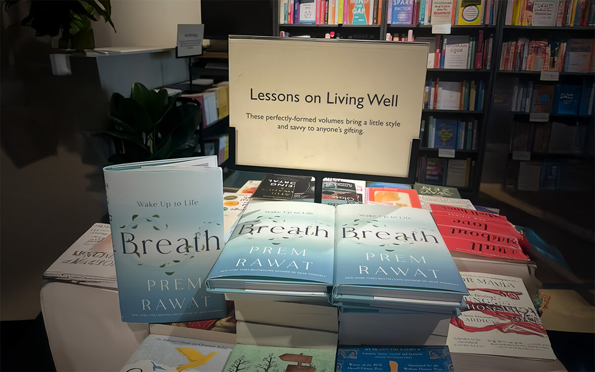 Breath book in book store