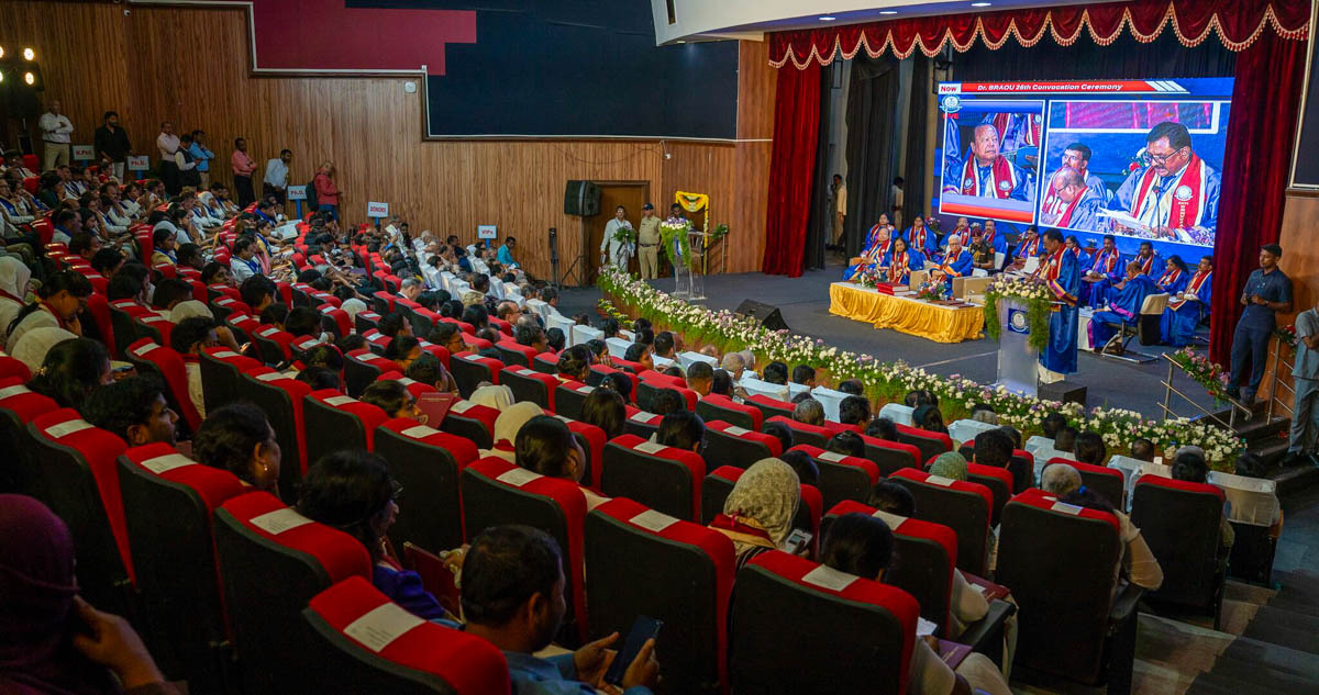 Prem Rawat at BRAOU ceremony