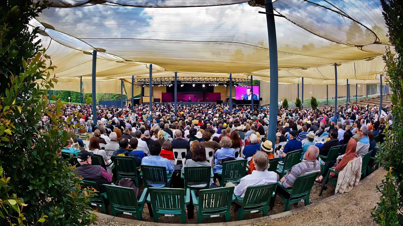 Amaroo Journal - amphitheater - prem rawat -2025