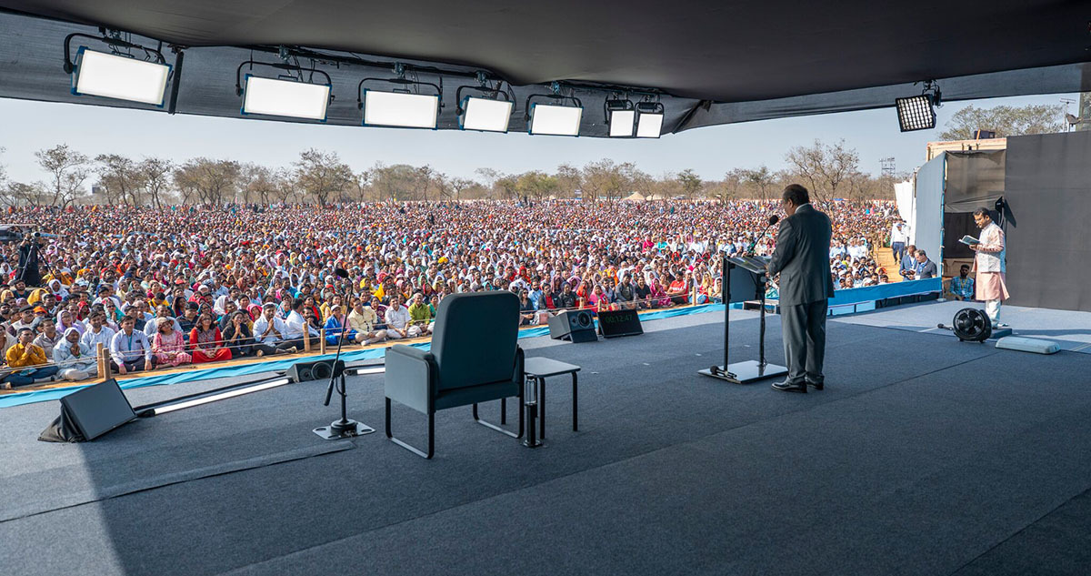 Mirzapur, India - Prem Rawat Event 2025